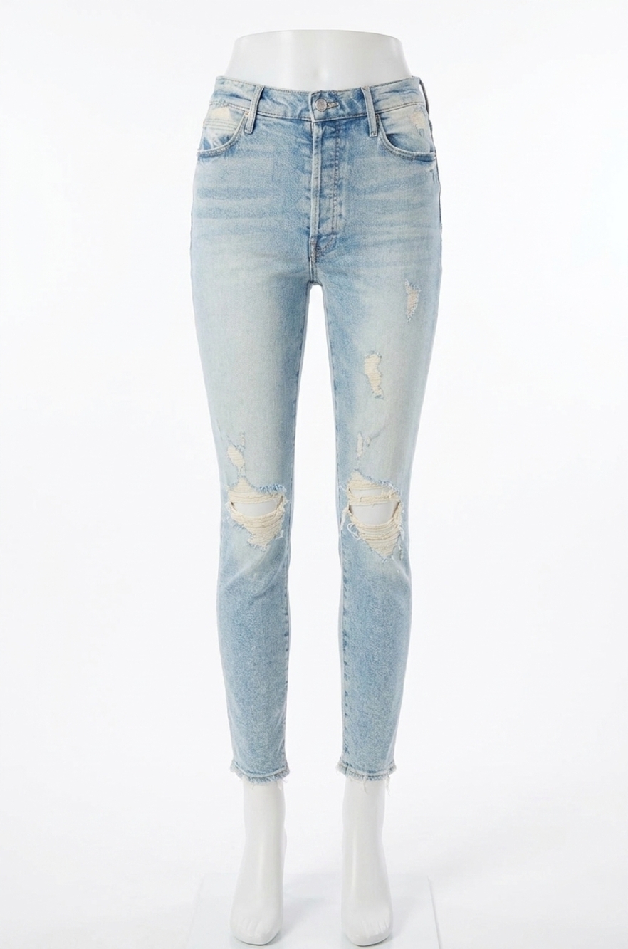 NEW AGOLDE super stunner ankle jeans in say amen, again!